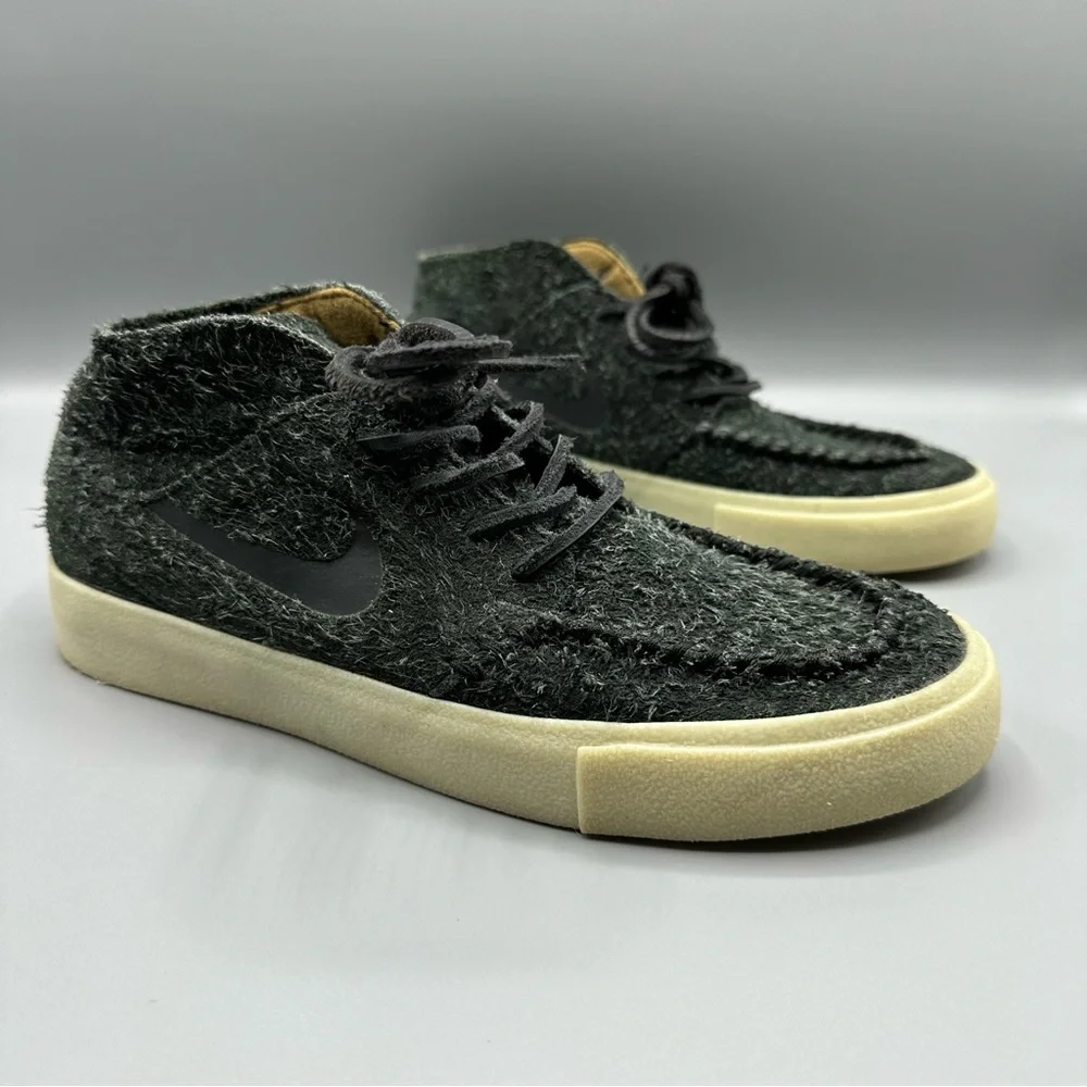 Nike SB Zoom Janoski Crafted Mid AQ7460-001 Sneakers Skate Chukka 2018 Green 5.5